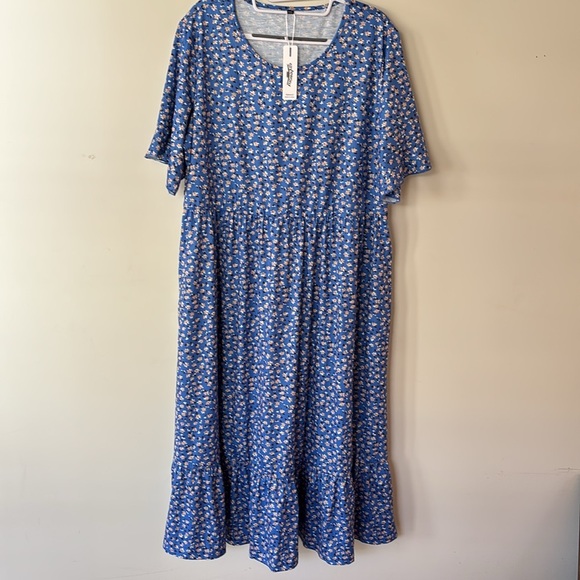 Styleword Ladies Dress Short Sleeve Elastic Waist Size XXL - Picture 16 of 16